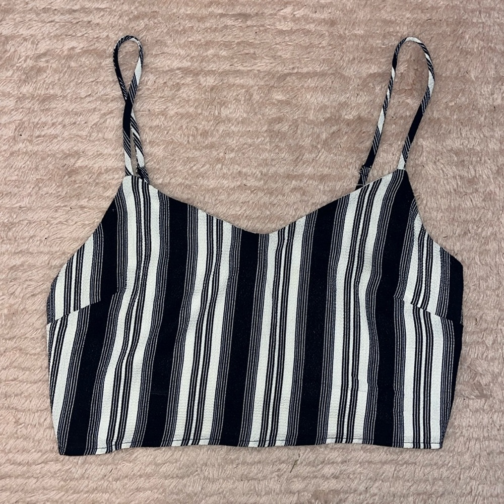 Strappy crop top